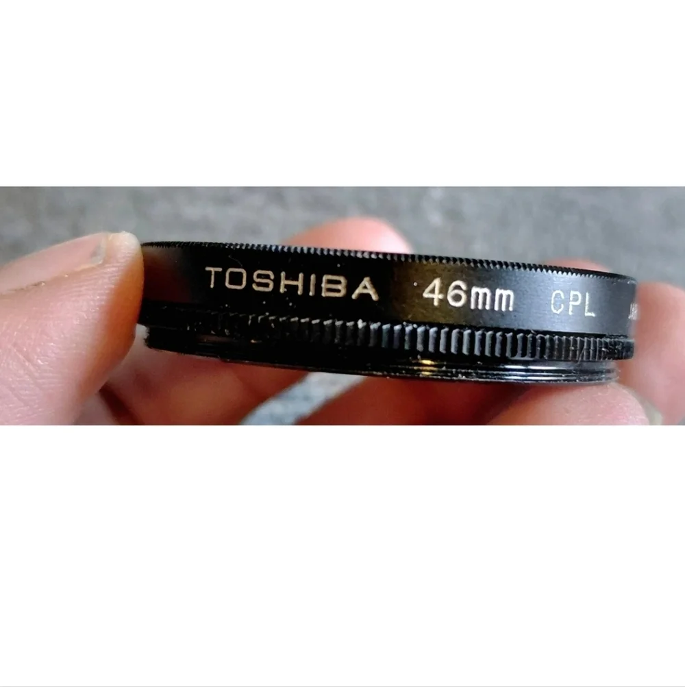 Toshiba 46mm CPL Circular Polarizer Filter Japan